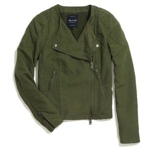 Madewell sidecar biker jacket